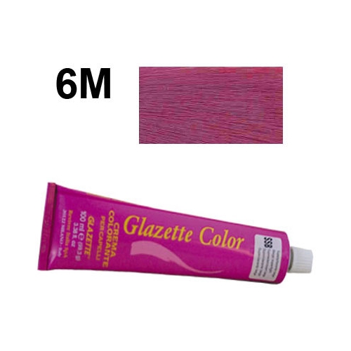 GLAZETTE Color 6M farba do wł.100ml mahoniowy ciemny blond